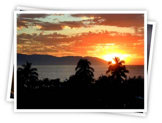 Puerto Vallarta at Sunset